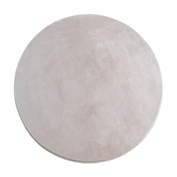 Tappeto rotondo color crema lavabile ø 200 cm Joy – Ayyildiz Carpets