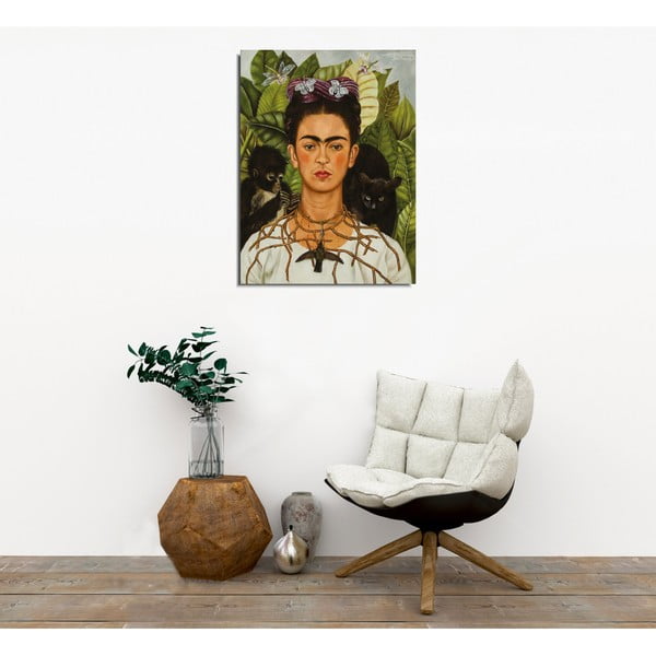 Riproduzione murale su tela, 30 x 40 cm Frida Kahlo - Wallity-image-3