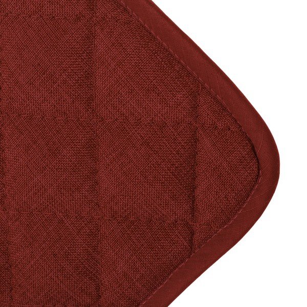 Set di presine e guanti rosso cremisi Loving - Casa Selección-image-2