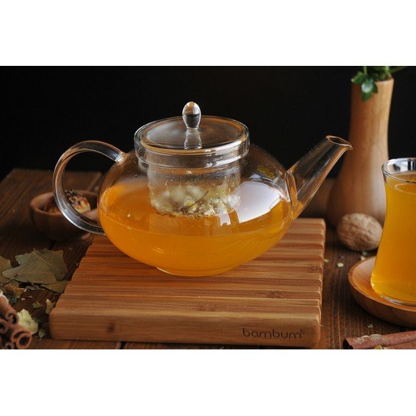 Teiera in vetro, 800 ml Mimosa - Tasev-image-2