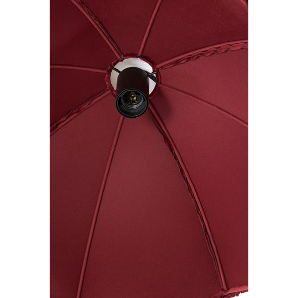 Lampadario bordeaux con paralume in tessuto ø 60 cm Malacia - Light & Living-image-1