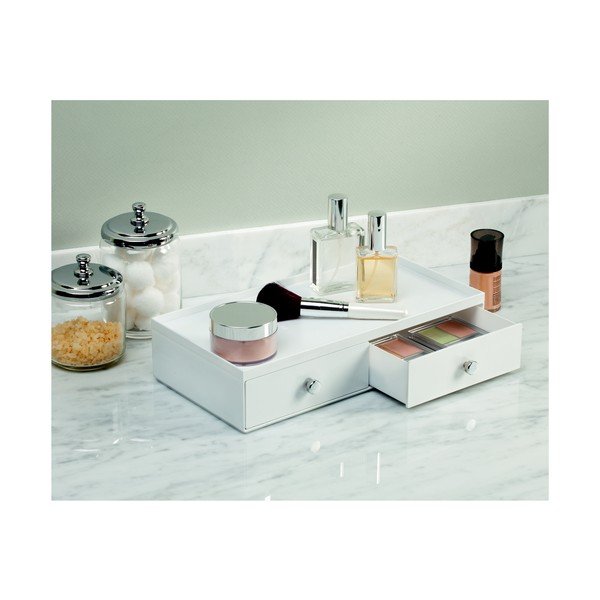 Organizer bianco con due cassetti Cassetto - iDesign-image-2