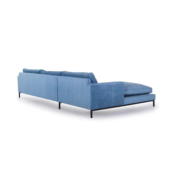 Divano angolare azzurro (angolo destro) Leken - Scandic-image-2
