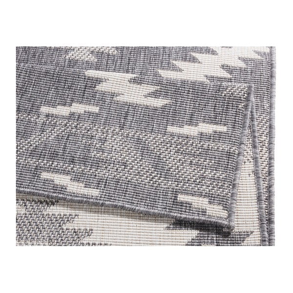 Tappeto da esterno grigio e crema , 290 x 200 cm Malibu - NORTHRUGS-image-3