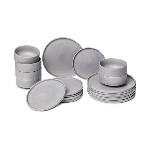 Set da pranzo in pietra 18 pz per 6 persone Malia – Bonami Selection