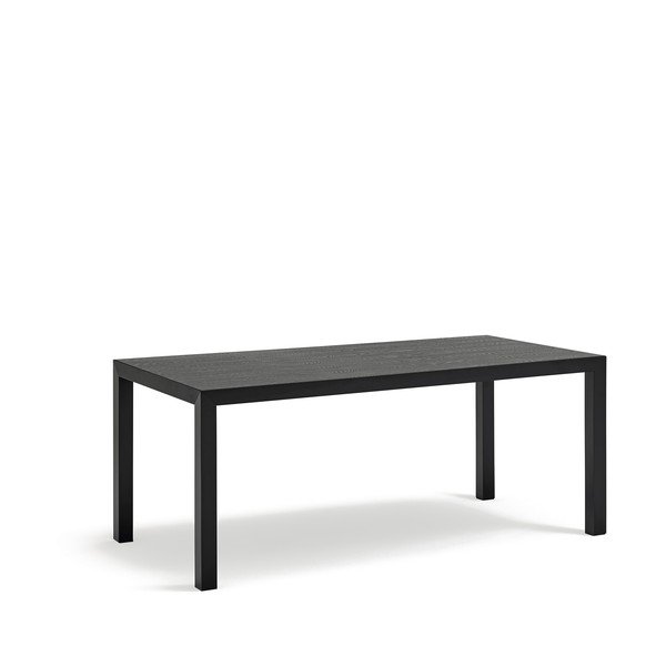 Tavolo da pranzo con piano in rovere massiccio 75x180 cm Alma – Teulat-image-2