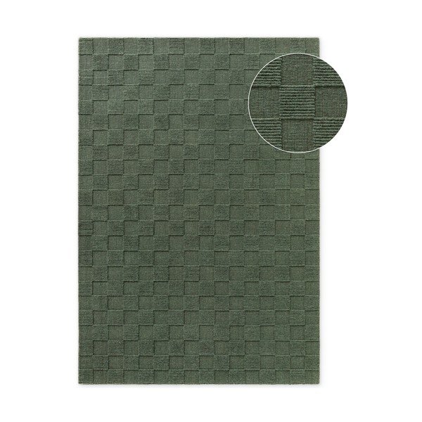 Tappeto verde scuro in lana tessuto a mano 200x300 cm Scala – Villeroy&Boch