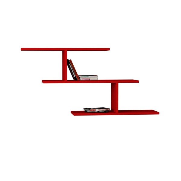 Knižní police Misi Red