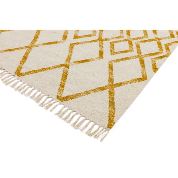 Tappeto beige e giallo Diamante, 120 x 170 cm Hackney - Asiatic Carpets-image-3