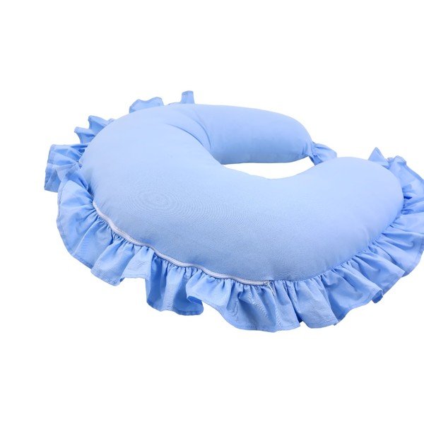 Cuscino per allattamento blu - Mila Home-image-2