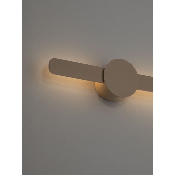Lampada da parete LED greige in alluminio Norei – Nova Luce-image-4