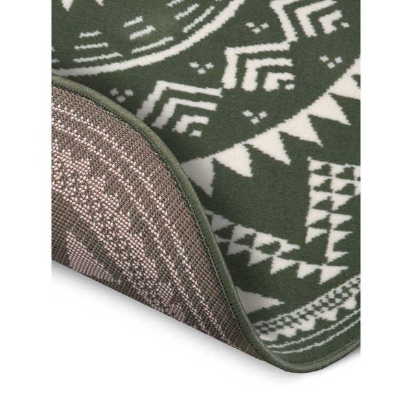 Tappeto rotondo verde ø 140 cm Valencia - Hanse Home-image-3