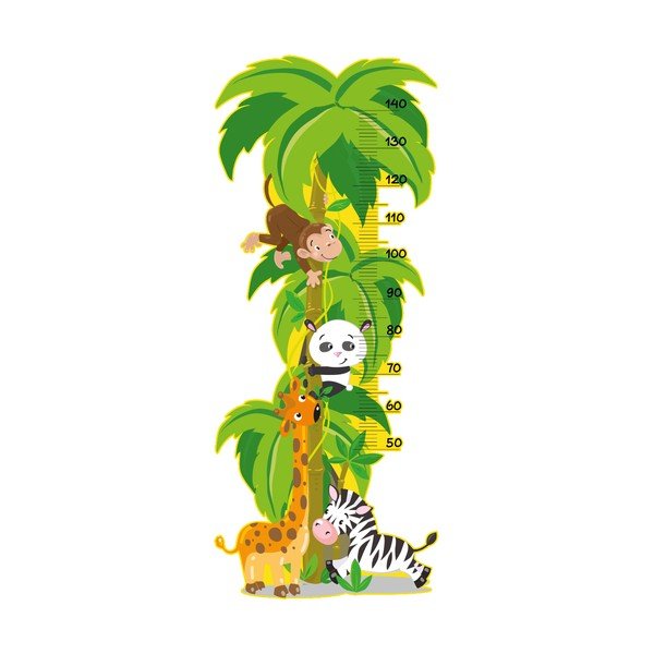 Misuratore autoadesivo per bambini Palme - Ambiance-image-2