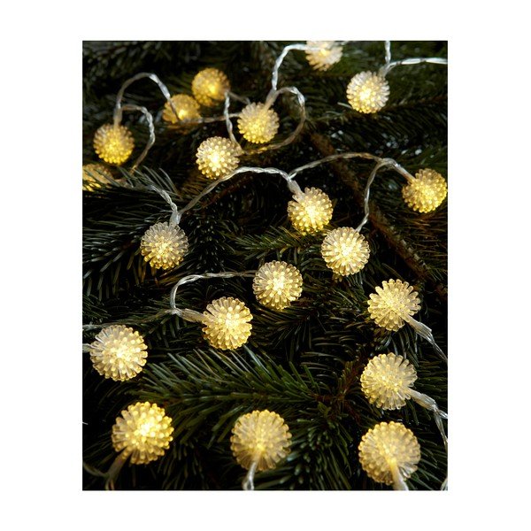 Catena luminosa a LED trasparente, 20 luci, lunghezza 220 cm Boll - Markslöjd