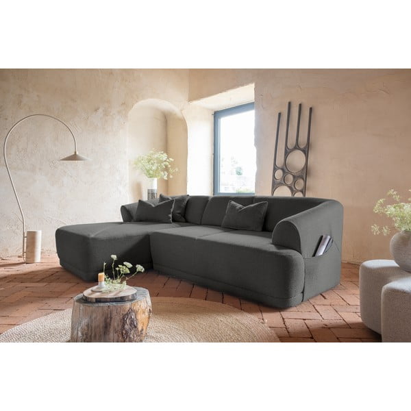 Divano angolare grigio scuro - Miuform-image-4