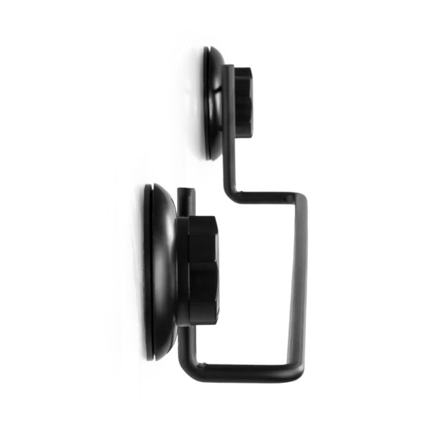 Bestlock Porta-tubo nero per asciugamani, 60,6 x 9 cm - Compactor-image-4