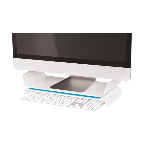 Supporto per monitor bianco e blu WOW - Leitz-image-2