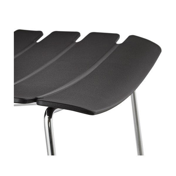 Sedia da bar nera Design Reny - Kokoon-image-3