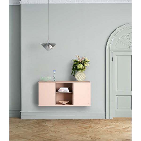 Cassettiera rosa chiaro da appendere 133x61x42 cm Mistral – Hammel Furniture-image-2