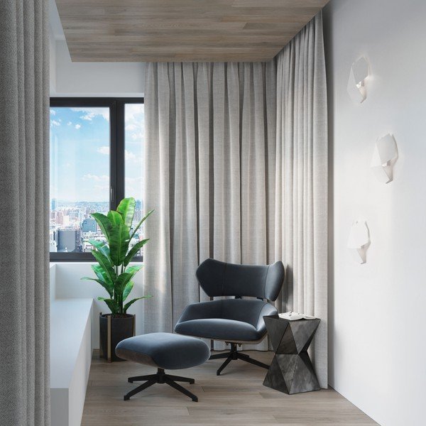 Lampada da parete bianca Hiru - Sollux-image-3