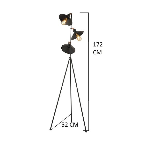 Lampada da terra nera Bowl - Magenta Home-image-2