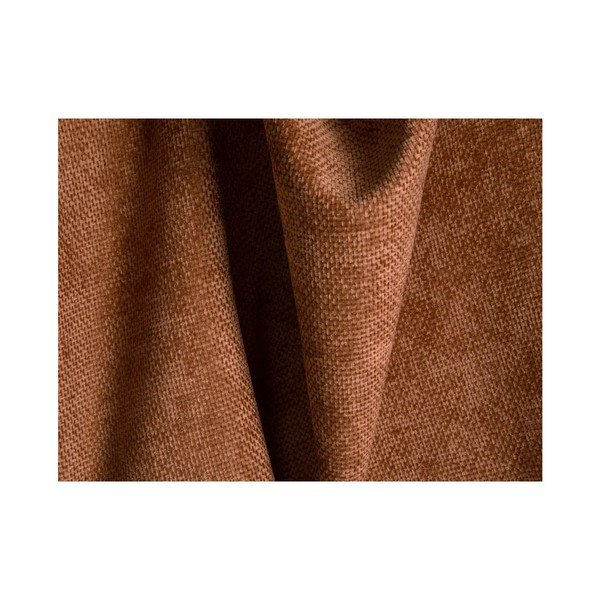 Divano angolare color terracotta (con penisola a destra/con chaise lounge) con rivestimento in ciniglia Treno – Cosmopolitan Design-image-4