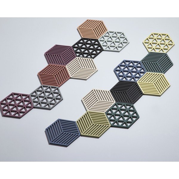 Tappetino in silicone per pentole 24x14 cm Hexagon - Zone-image-1