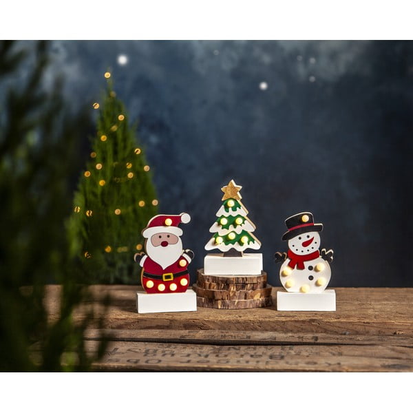 Decorazione luminosa bianca con motivo natalizio Freddy - Star Trading-image-3