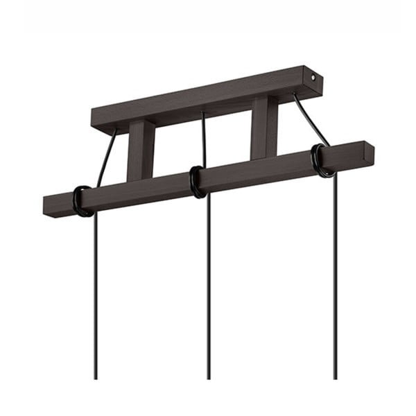 Apparecchio a sospensione nero Leon - LAMKUR-image-4