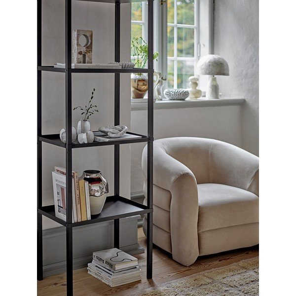 Scaffale nero in metallo 59x90x38 cm Loups – Bloomingville-image-3