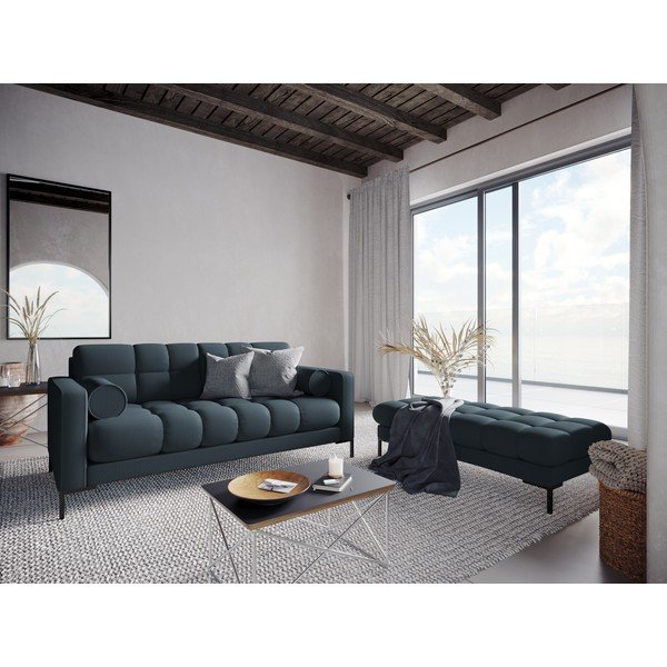 Pouf blu , 133 cm Bali - Cosmopolitan Design-image-1