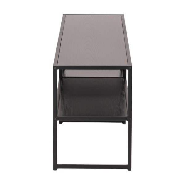 Tavolo TV nero in frassino 120x46 cm Seaford - Actona-image-3