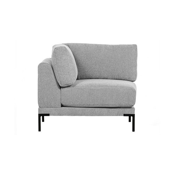 Modulo divano variabile grigio chiaro Couple - WOOOD-image-1