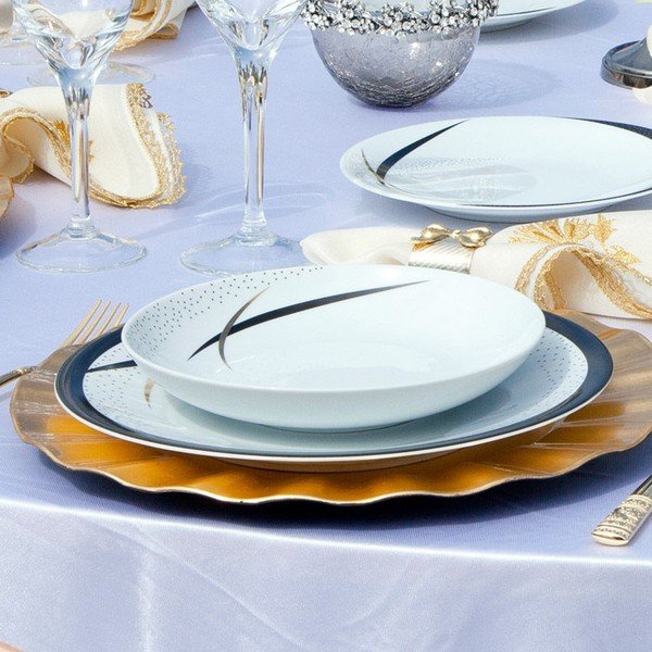 Sada nádobí z porcelánu Kutahya Oceania