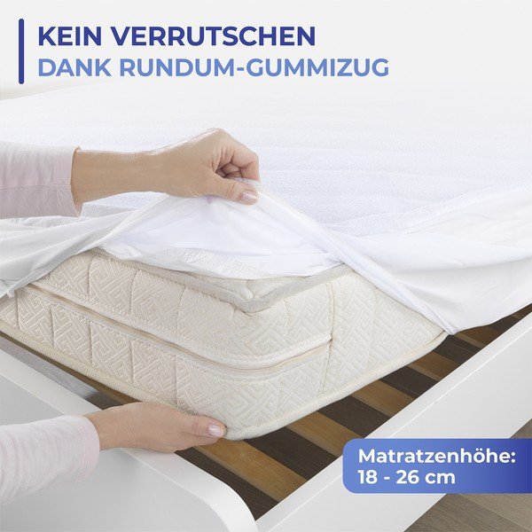 Protezioni impermeabili anallergiche per materassi 100x200 cm - Maximex-image-1