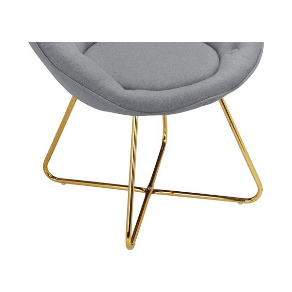 Poltrona grigio chiaro Tigela - Støraa-image-4