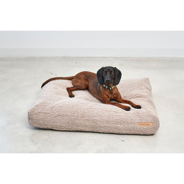 Materassino beige in bouclé per cane 120x90 cm Senso Greige L – MiaCara-image-3