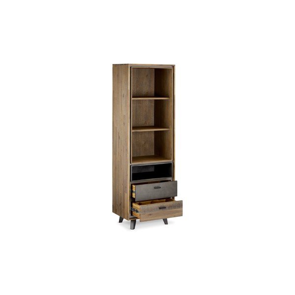 Libreria in legno di acacia Malaga Duo - Furnhouse-image-2