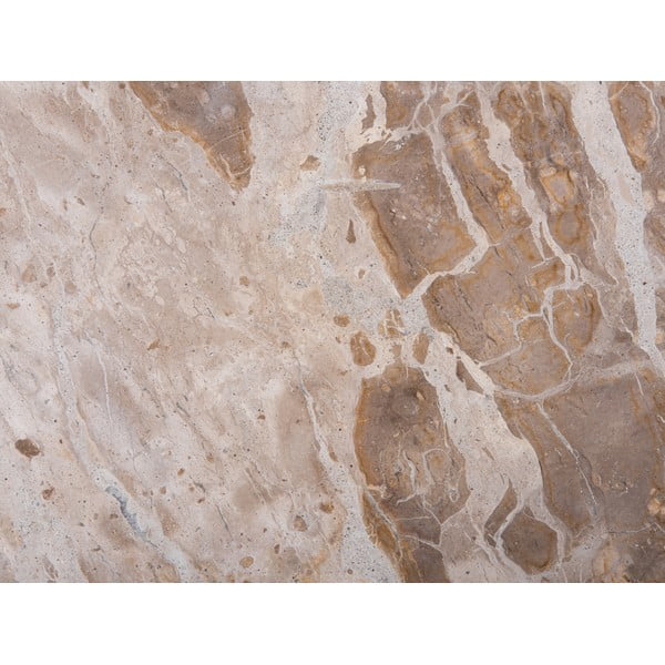 Tavolino rotondo con piano in marmo ø 40 cm Force - Leitmotiv-image-4