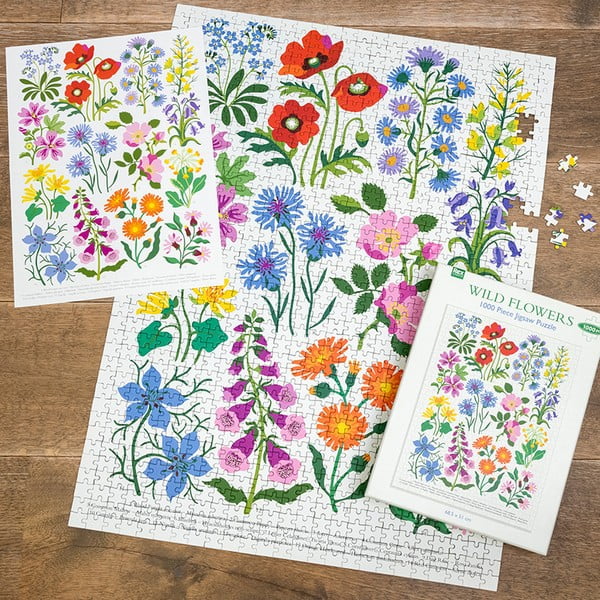 Puzzle 1000 pezzi Wild Flowers - Rex London-image-1
