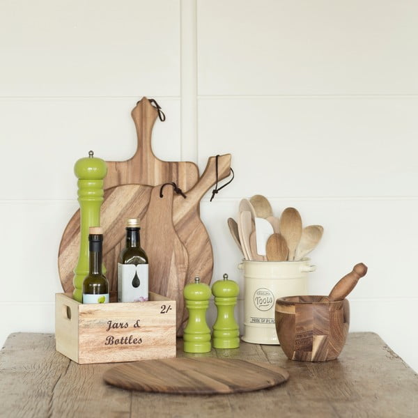 Tagliere in legno di acacia , 35 x 20 cm Baroque - T&G Woodware-image-1