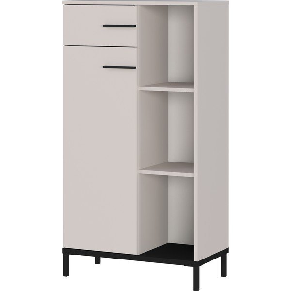 Libreria color crema 64x120x34 cm Rovigo – Germania-image-2