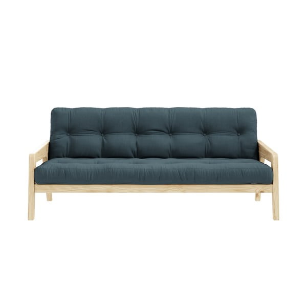 Divano letto blu 204 cm Grab - Karup Design