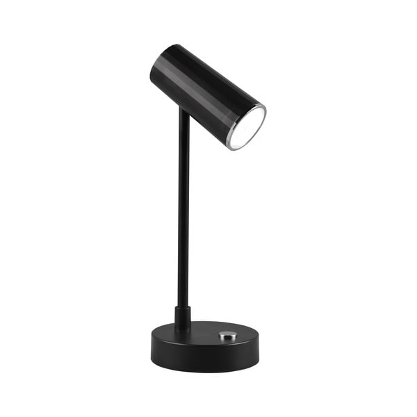 Lampada da tavolo dimmerabile a LED nero lucido (altezza 28 cm) Lenny - Trio-image-2