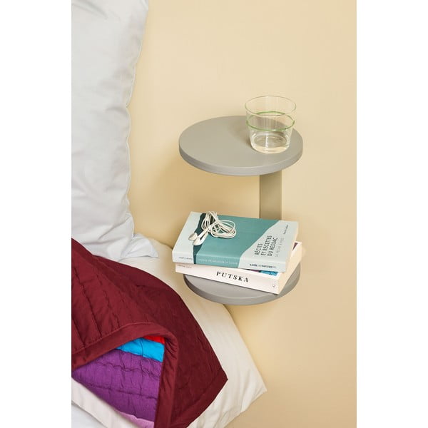 Comodino sospeso grigio Oto - Hübsch-image-3