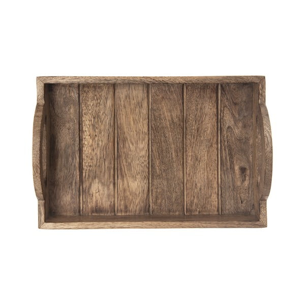 Vassoio da portata in legno 20,5x30,5 cm Mango - Orion-image-2