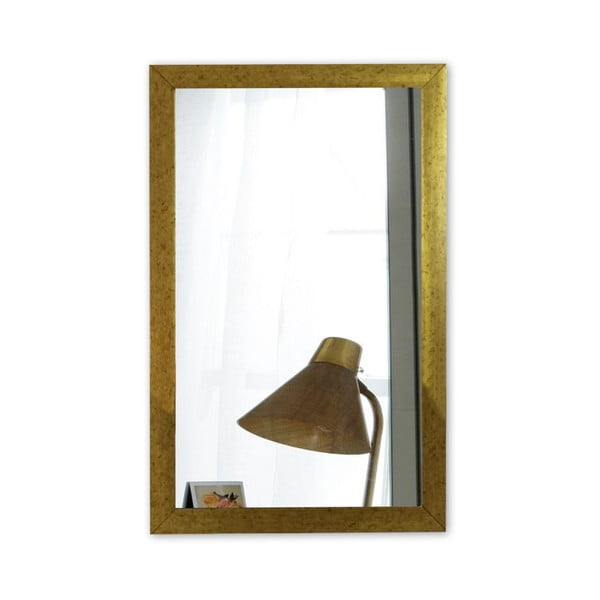 Specchio da parete con cornice in oro , 40 x 55 cm - Oyo Concept