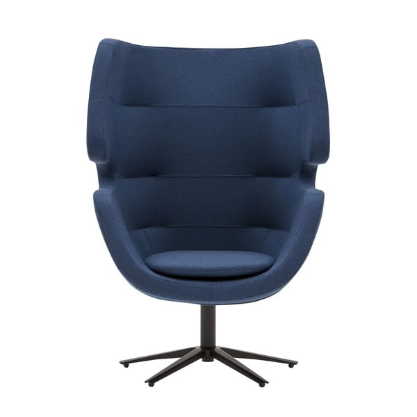 Sedia girevole blu scuro Moai - Softline