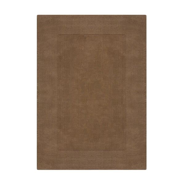 Tappeto in lana marrone 120x170 cm - Flair Rugs