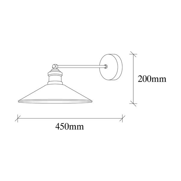 Lampada da parete color bronzo ø 30 cm Dodo – Opviq lights-image-4